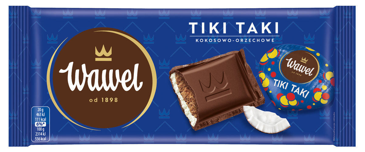 Wawel Czekolada Tiki Taki 100g