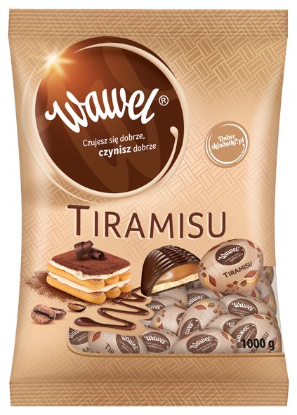 Czekoladki nadziewane Tiramisu Wawel 1kg