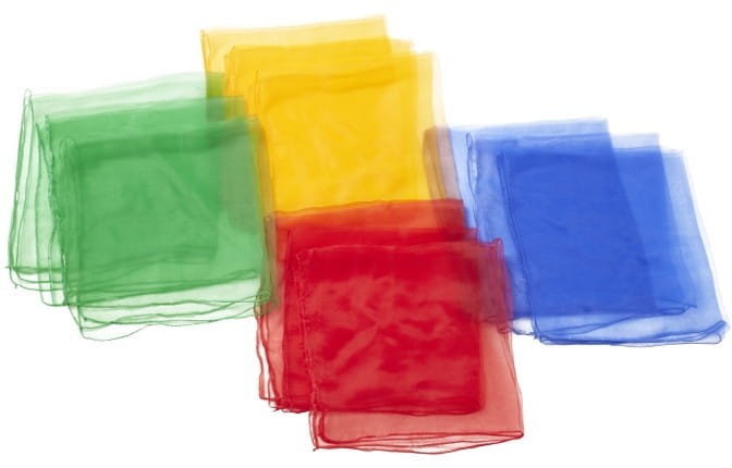 GONGE ZWIEWNE CHUSTY DO RYTMIKI 66 CM (12 SZT.) GNG-2306