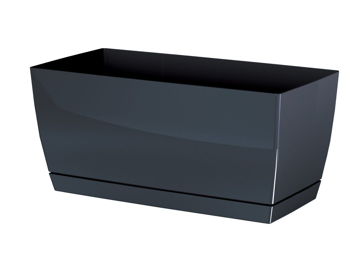 Prosperplast Doniczka Coubi antracyt 24 cm