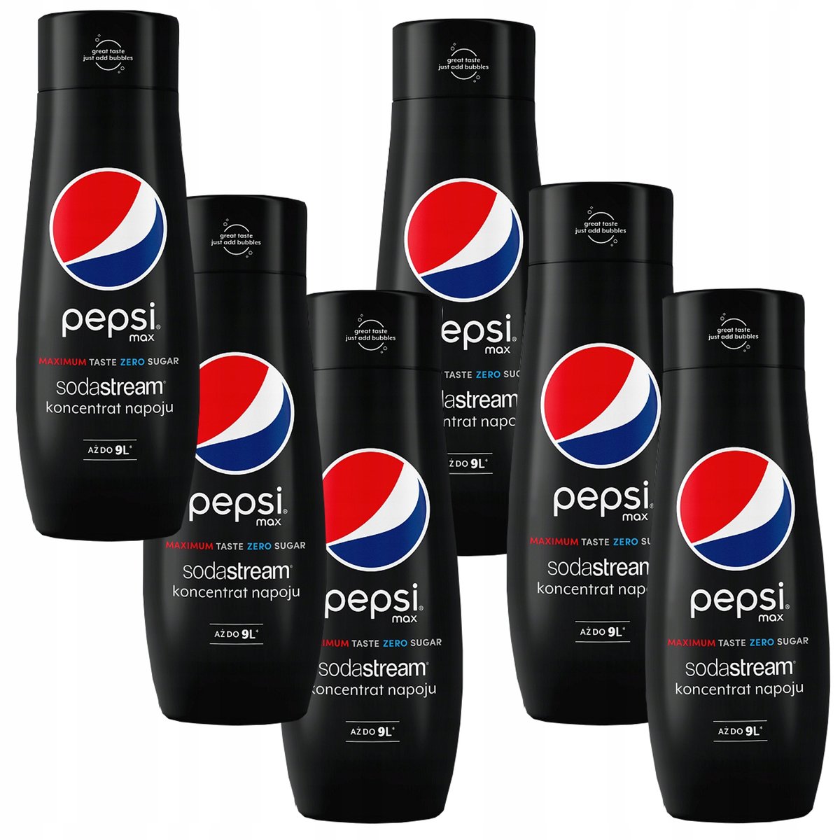 Syrop koncentrat SodaStream Pepsi Max 6 szt.