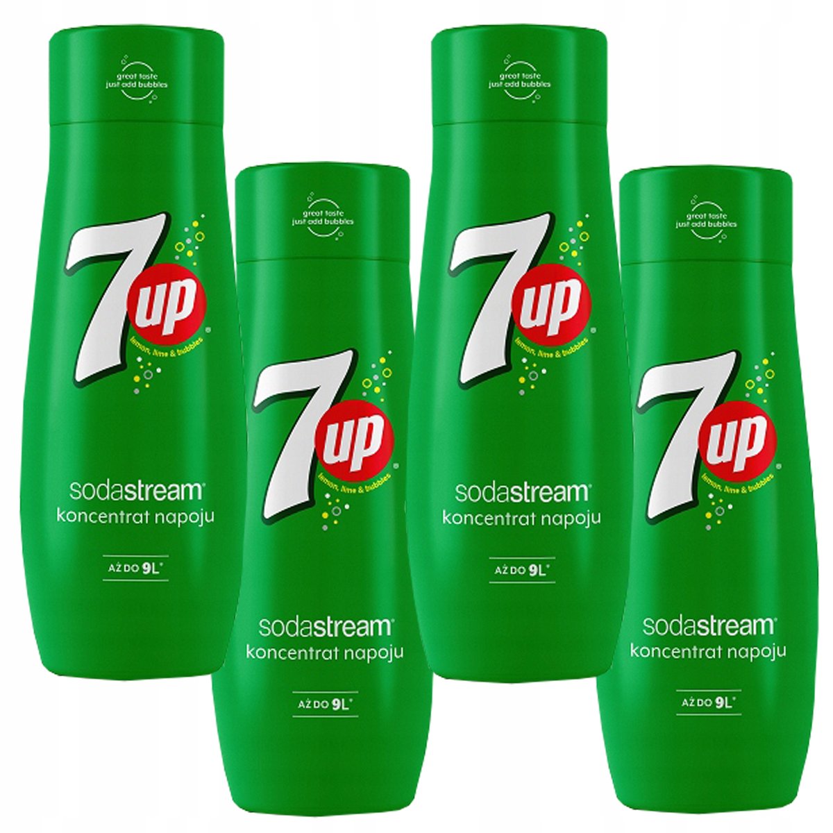 Syrop koncentrat SodaStream saturator 7up 4 szt.