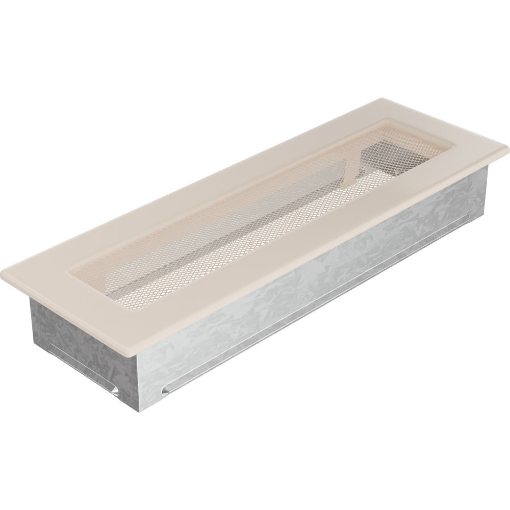 Parkanex Kominkowa Wentylacyjna 11x32 cm Krem Kratki
