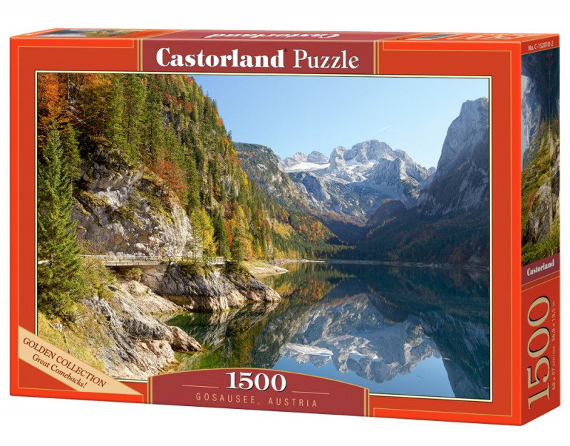 Puzzle 1500 Gosausee, Austria CASTOR - Castorland