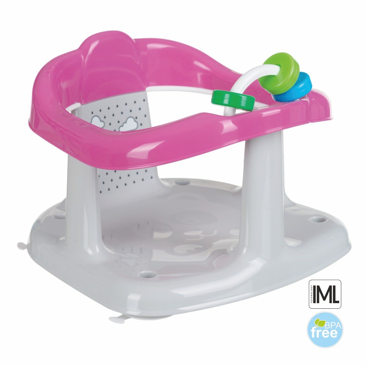 Krzesełko Do Kąpieli Panda-Różowy Tpe