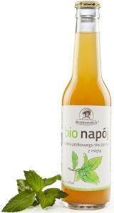 Rembowscy NAPÓJ Z SOKU JABŁKOWEGO TŁOCZONEGO Z MIĘTĄ BIO 275 ml