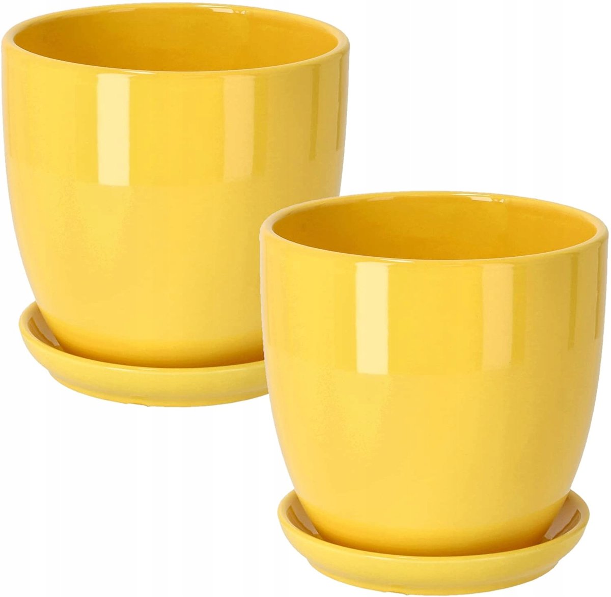 2X Doniczka 17 Donica Osłonka Ceramiczna Podstawka