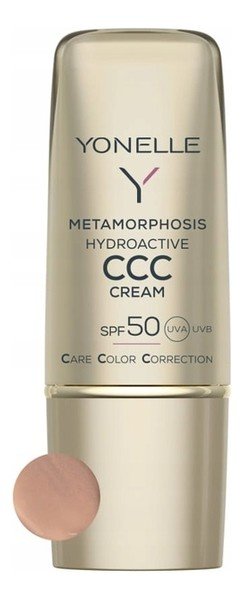 Yonelle Metamorphosis Hydroaktywny Krem CCC SPF50 Gold Tan 30 ml