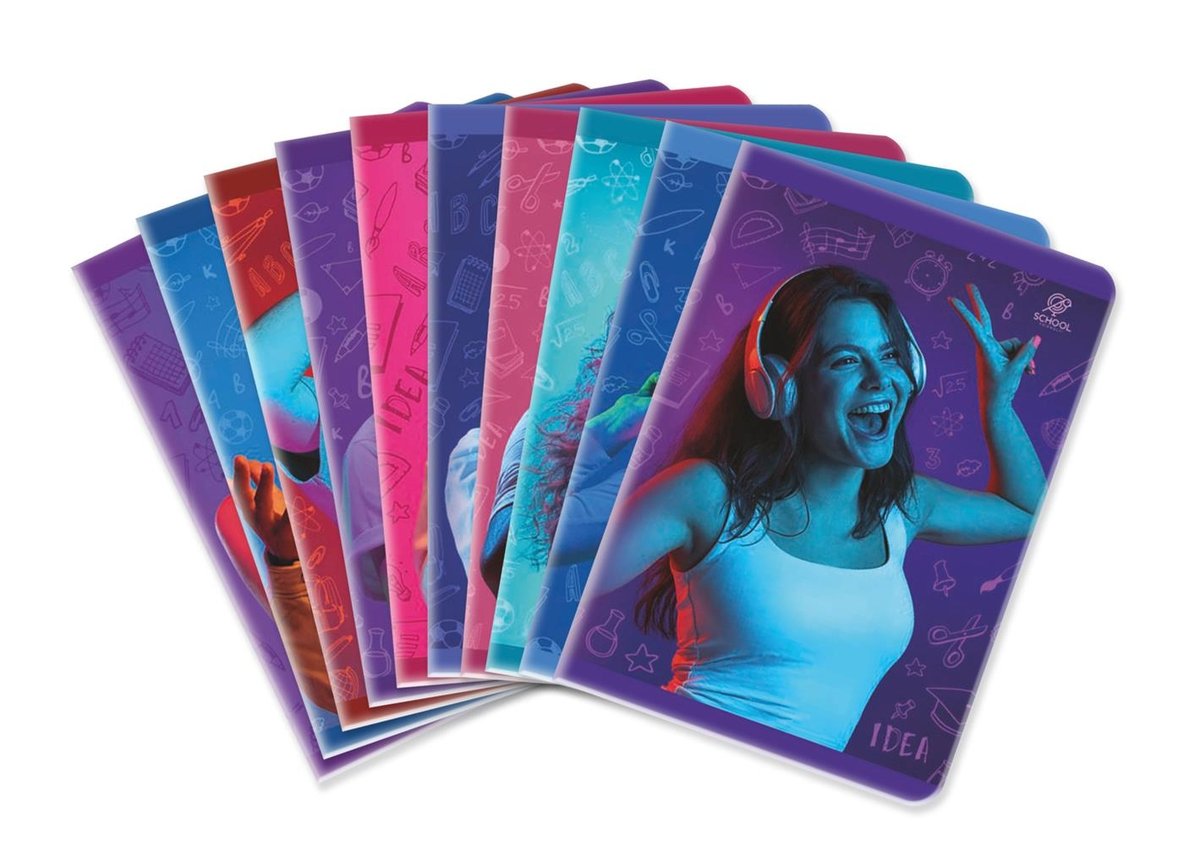 Zeszyt A5/32K linia Young & Singing (10szt) - Elanders