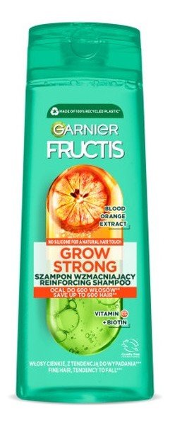 Garnier _Fructis Grow Strong Reinforcing Shampoo szampon wzmacniający Orange 400 ml