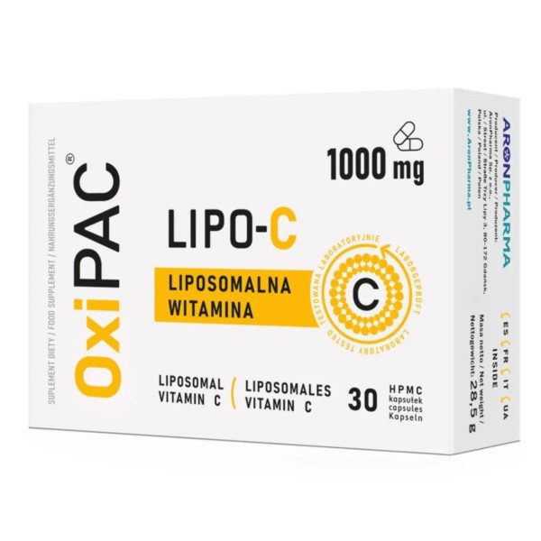 Aronpharma OxiPAC Lipo-C Suplement diety 30 kaps.