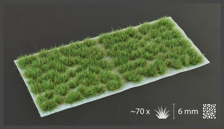 Gamers Grass Grass tufts - Strong Green (Wild) 6 mm