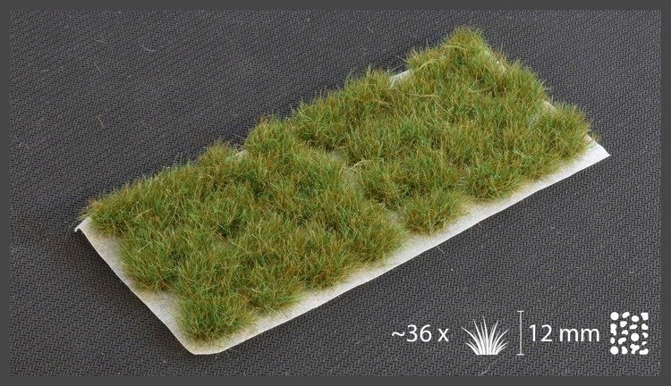 Gamers Grass Grass tufts - Strong Green XL (Wild) 12 mm