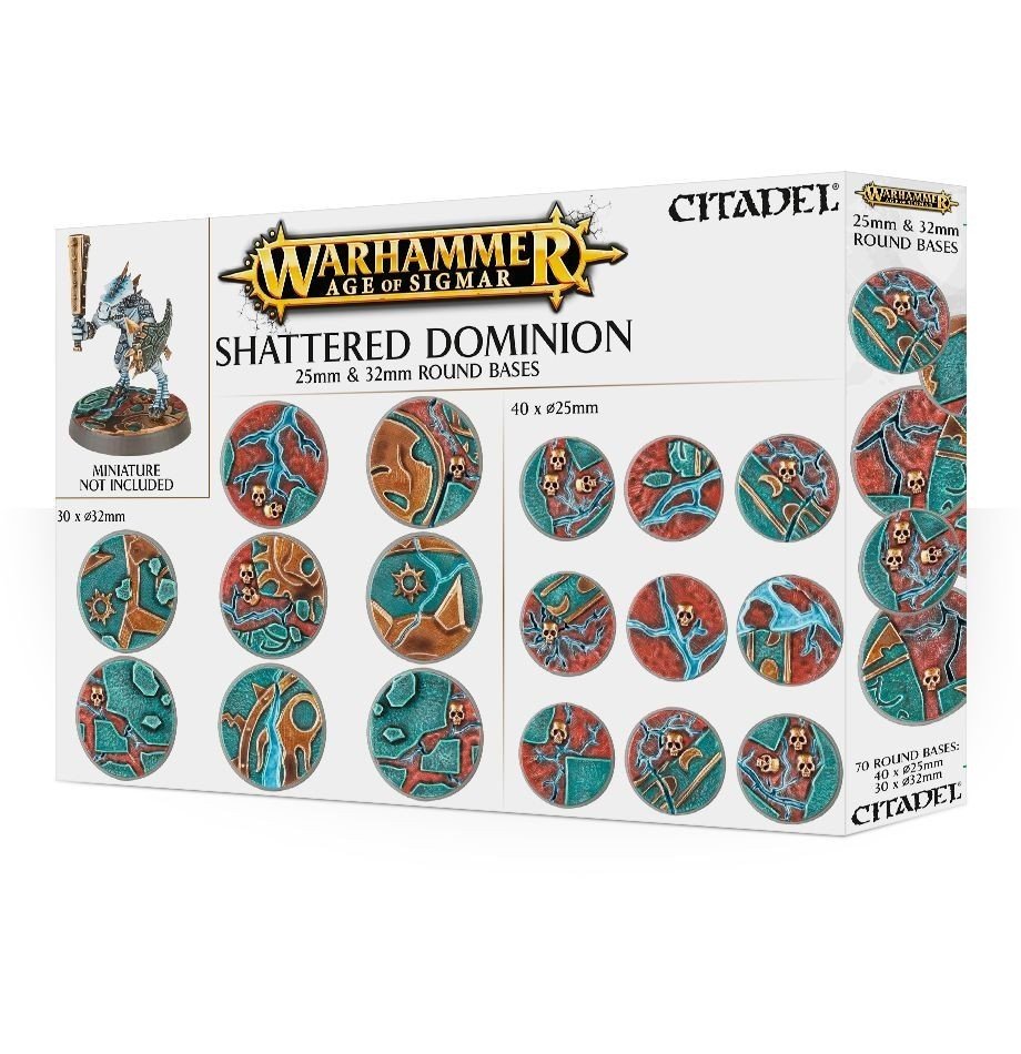 Games Workshop Aos: Shattered Dominion: 25 & 32mm Round (66-96) 99120299033