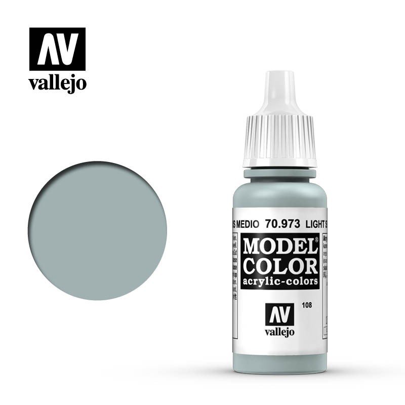 VALLEJO Farba Nr 108 Light Sea Grey 17 ml Matt