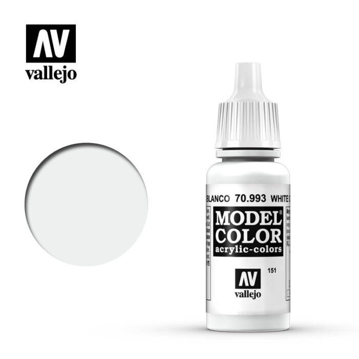 Vallejo Farbka Model Color White Grey 17ml 70.993