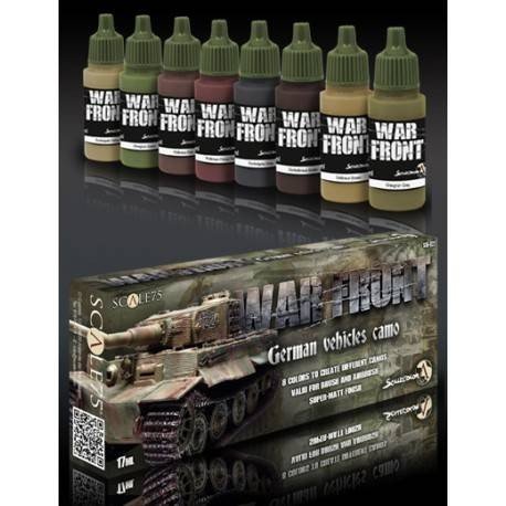 Scale 75 German Vehicle Camo Paint Set