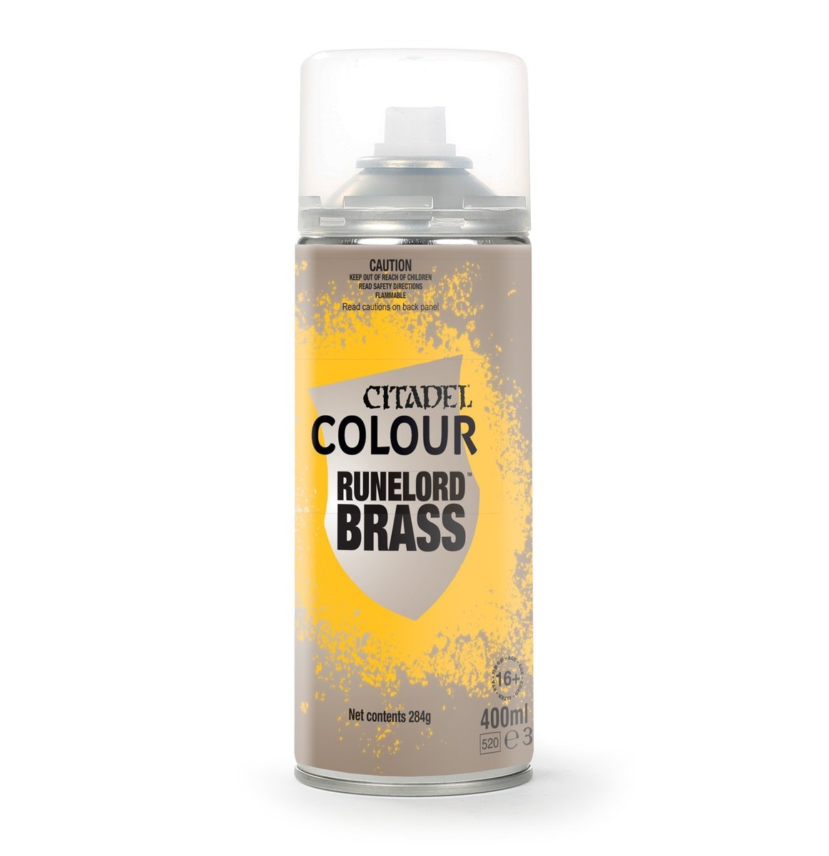 Games Workshop Runelord Brass Spray Paint (8020999906106) 62-35