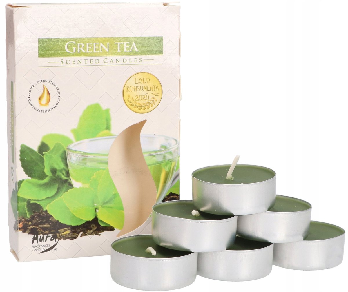 6X TEALIGHT PODGRZEWACZE ŚWIECZKI ZAPACHOWE WKŁAD