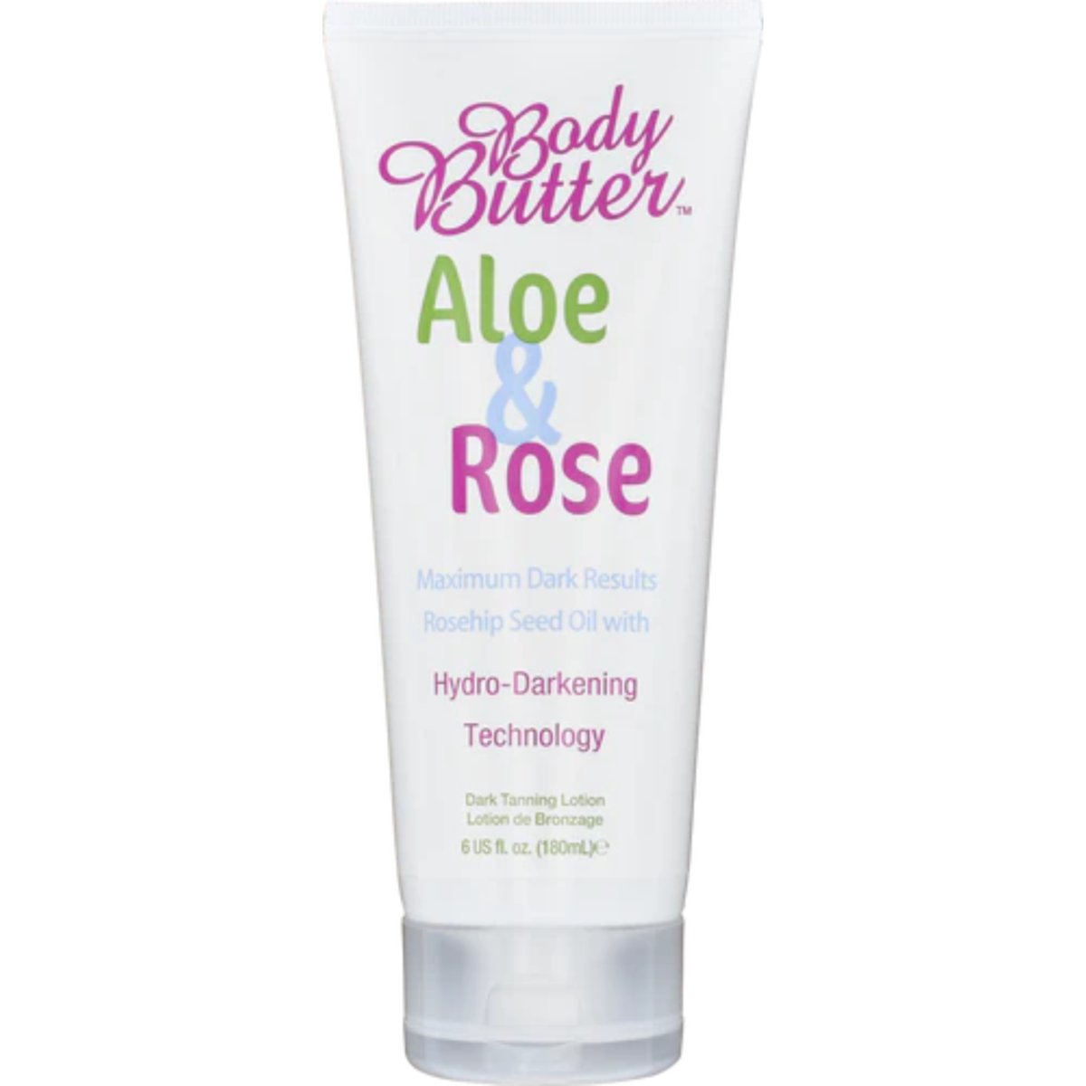 Body Butter, Aloe & Rose, Przyszpieszacz do opalania