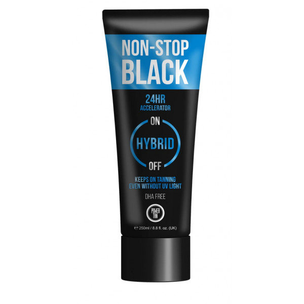 Power Tan, Non-Stop Black Hybrid, Accelerator do ciała