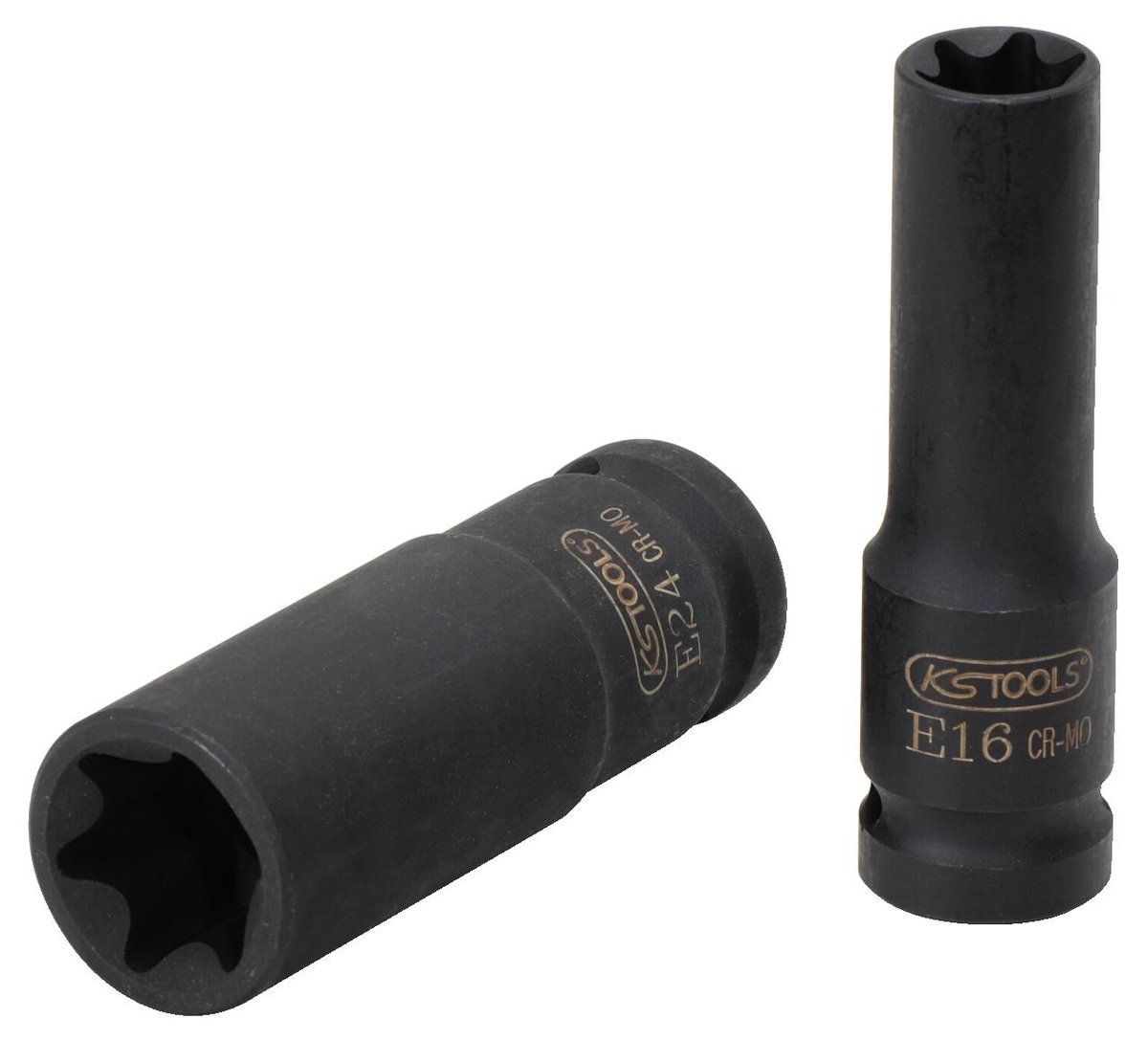 KS Tools 515.1054 1/2 cala TX-E-siła klucz nasadowy, długie, E14 515.1054
