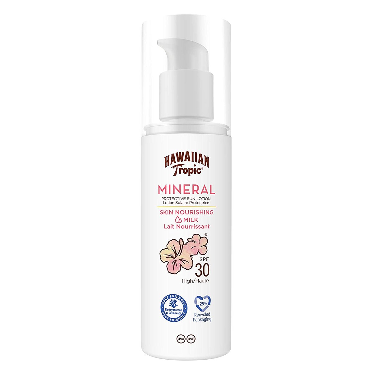 Hawaiian Tropic HT Mineral Sun Milk SPF30 Sunscreen 100ml Y301780801)