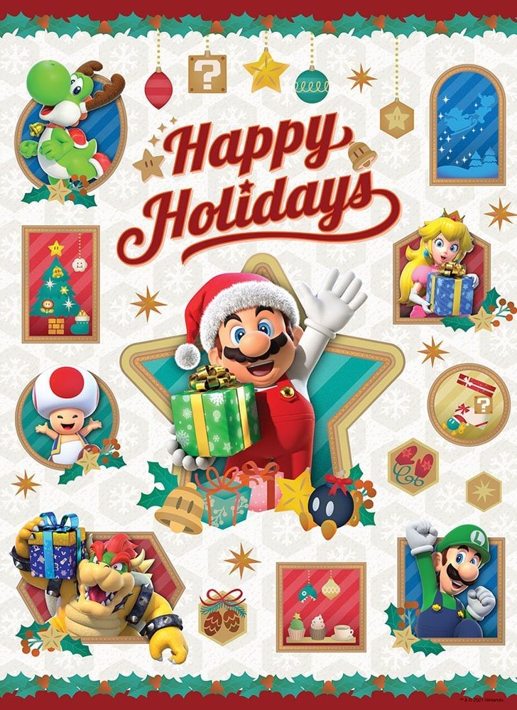 Puzzle - Super Mario Happy Holidays (1000)