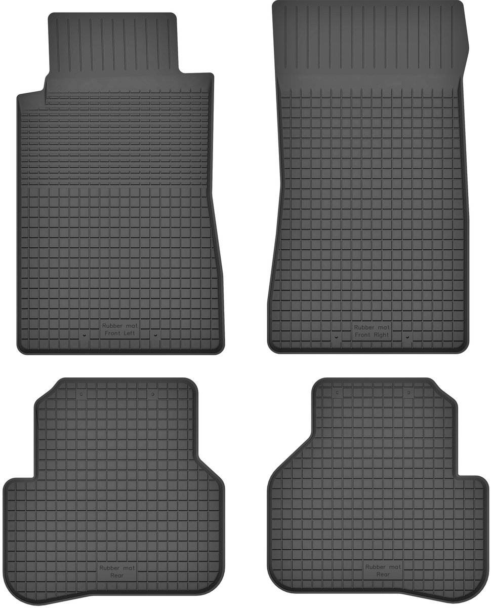 Dywaniki Gumowe Do Mercedes C W203 (2000-2006)