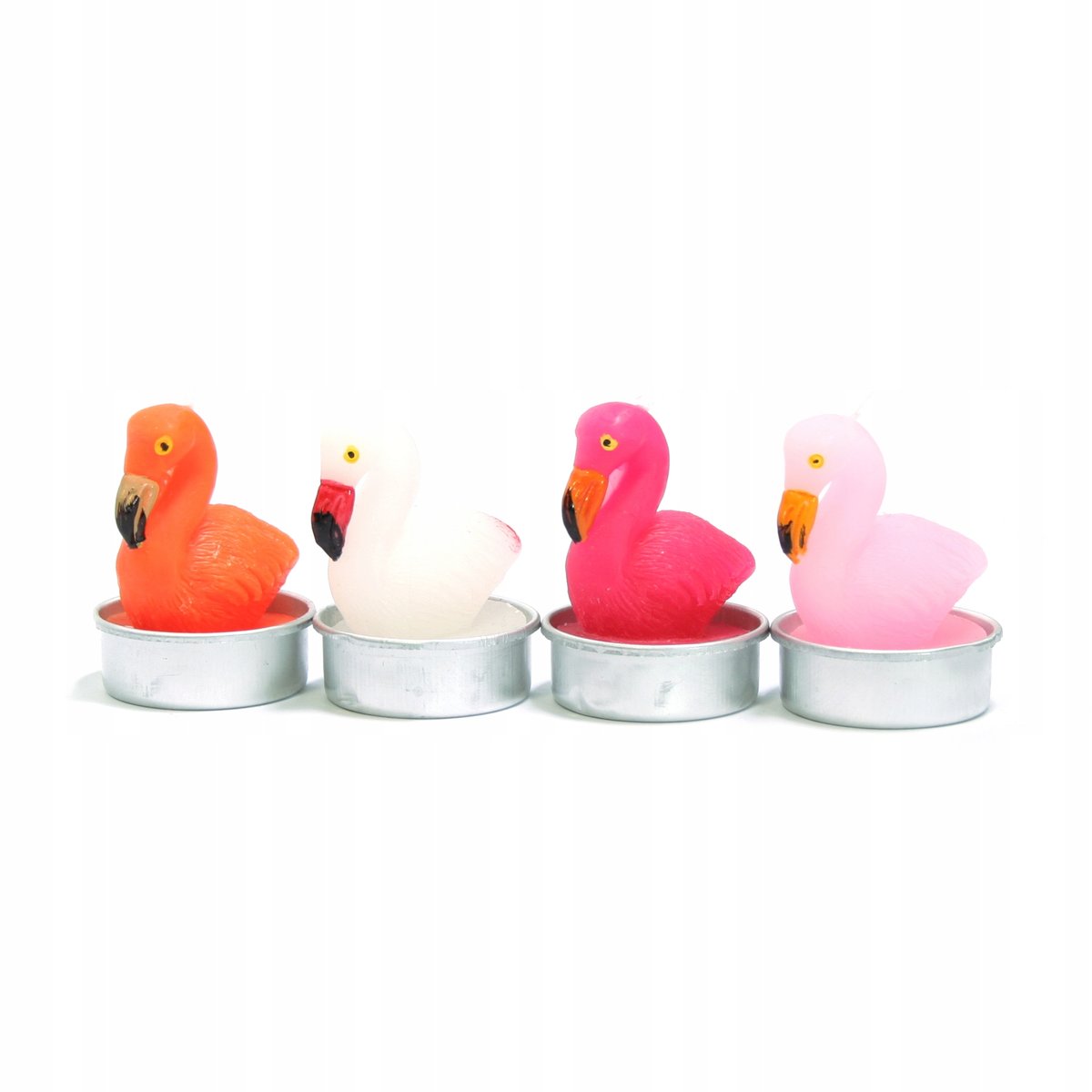 ŚWIECZKA OZDOBNA Flaming komplet 12szt TEALIGHT
