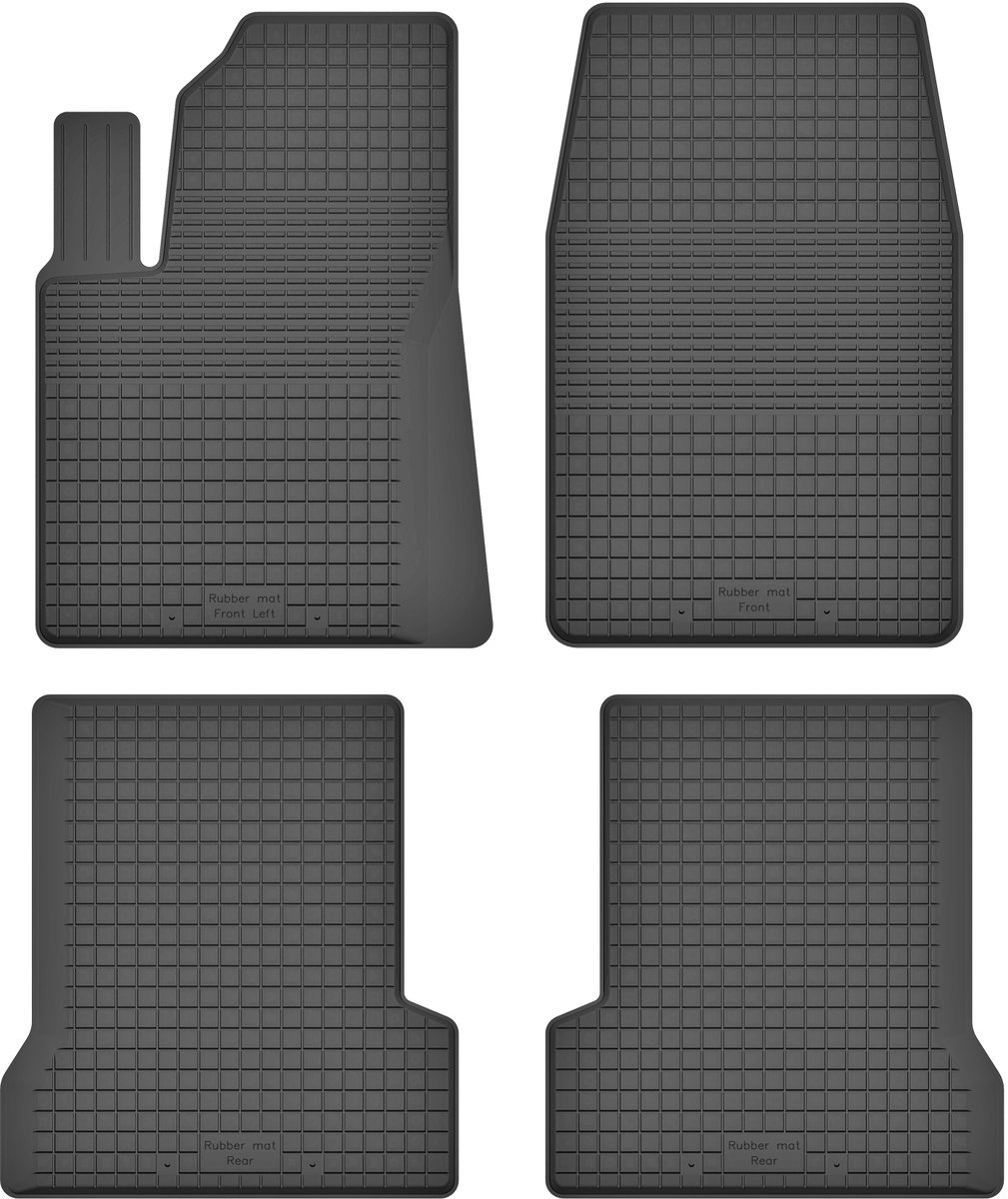 Dywaniki Gumowe Bezzapachowe Do Mazda 2 I 1 (2003-2007)