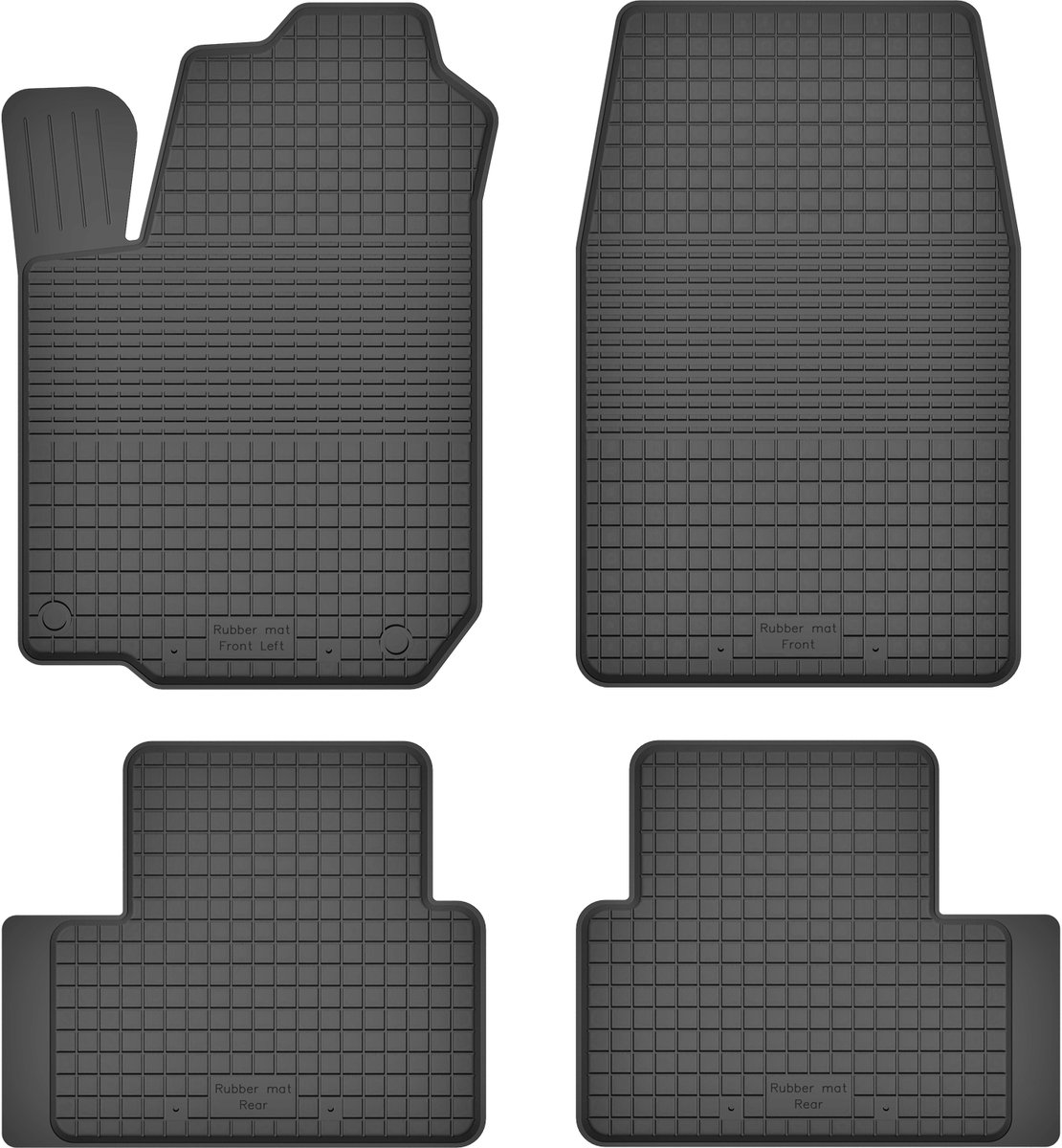 Dywaniki Gumowe Bezzapachowe Do Nissan Qashqai (07-13)