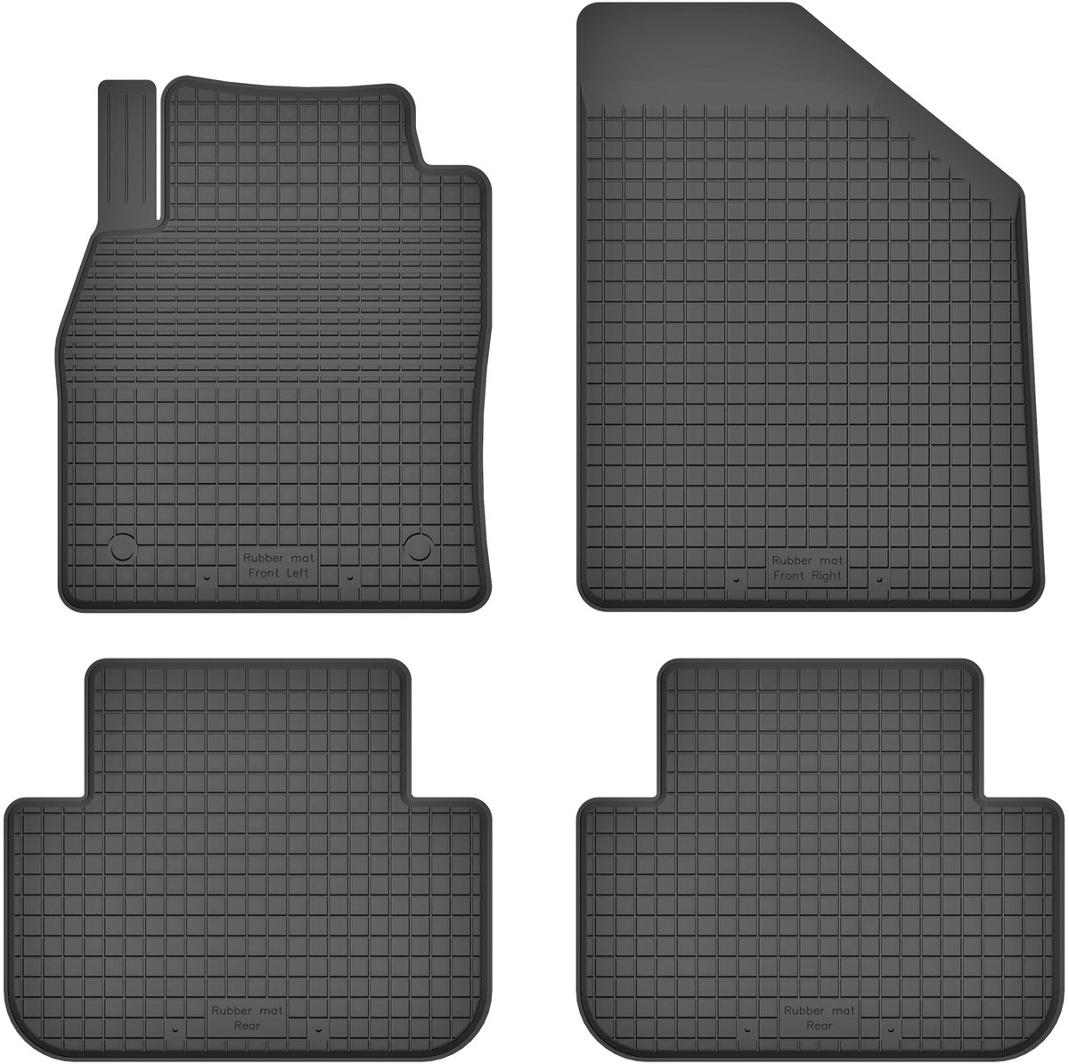 Dywaniki Samochodowe Gumowe Do Renault Scenic Ii 2 (03-09)