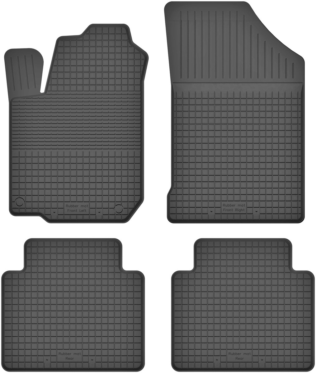 Dywaniki Samochodowe Gumowe Do Renault Kangoo I / 1 (1998-2008)