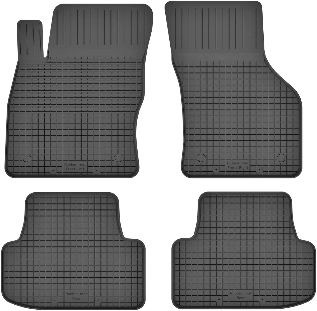 Dywaniki Samochodowe Gumowe Do Seat Toledo Iv (Od 2012)