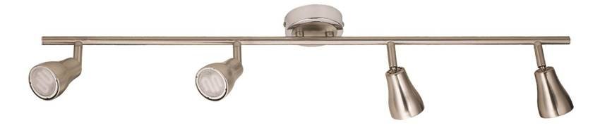 Candellux JAWA listwa 4x7W GU10 SATYNA Nikiel 94-16259