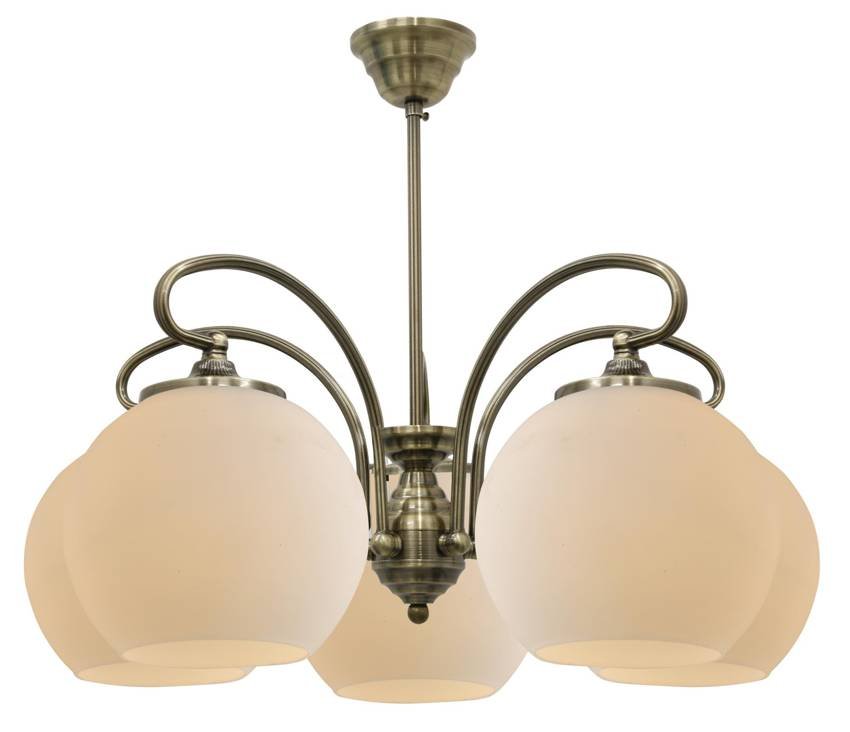 Candellux ORBIT LAMPA WISZĄCA 5X60W E27 PATYNOWA MIEDŹ 35-69368