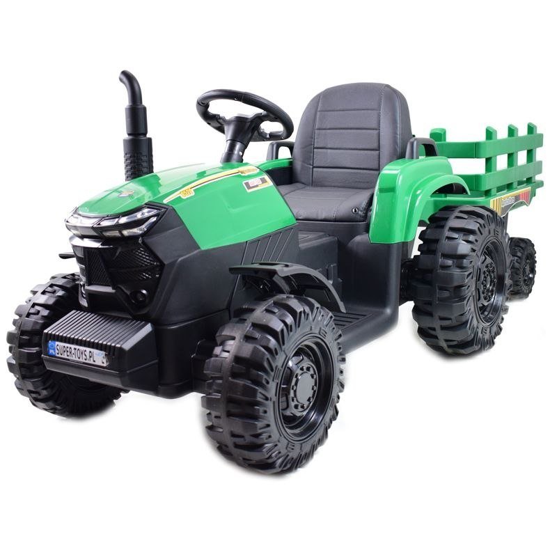 Mega Traktor Agriculture Z Przyczepą 2X200, 24V, Szybki Super Jakosć/Jc000B
