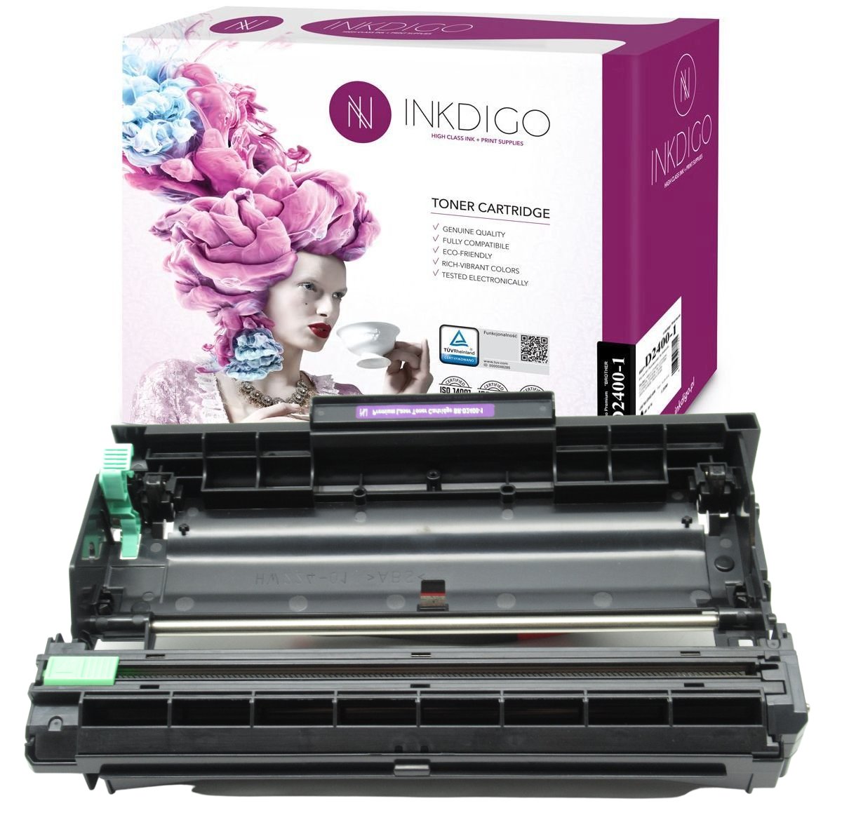 INKDIGO DR-2400 zgodny bęben do Brother MFC-L2750DW
