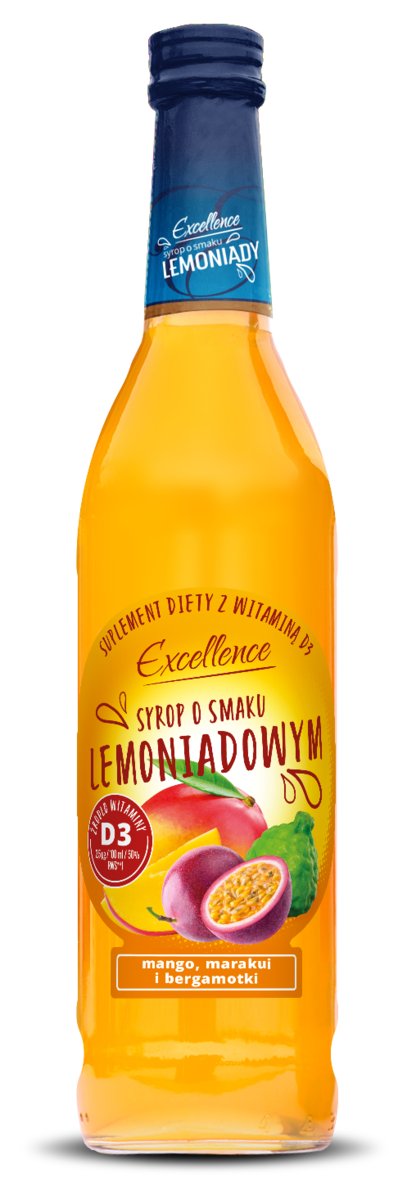 Syrop Lemoniadowy O Smaku Mango, Marakui I Bergamotki 430Ml