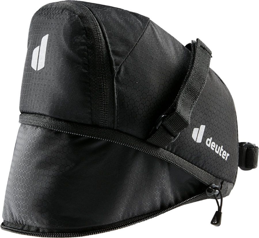 Deuter Bike Bag 1,1l+0,3l, czarny 2022 Torebki na sztycę 3290322-7000