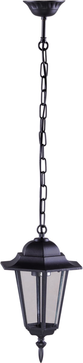 Kaja Standard lampa wisząca zewnętrzna 1x60W czarna K-5009HCZARNY