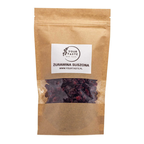 Your Taste, żurawina suszona cała, 500 g