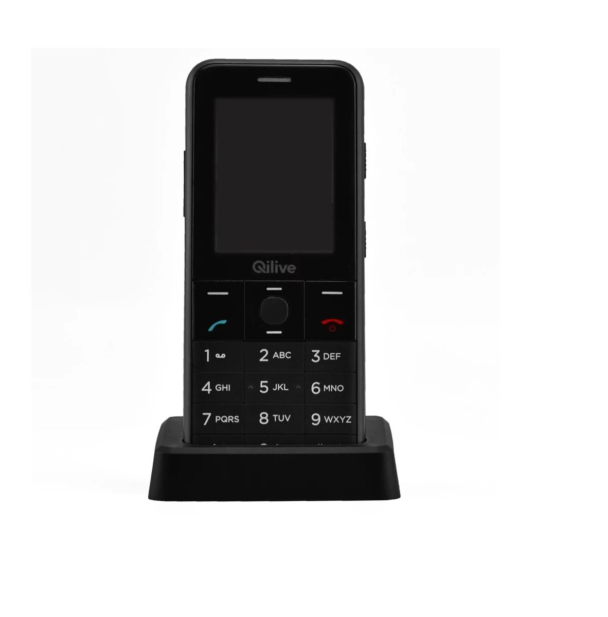 Qilive - Telefon komórkowy dla seniora Qsenior/RF068 czarny