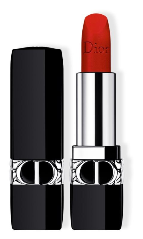 Dior Pomadki do ust Rouge Couture Color Refillable Lipstick Nr 999 Velvet Extreme matte) finish 3.5 g