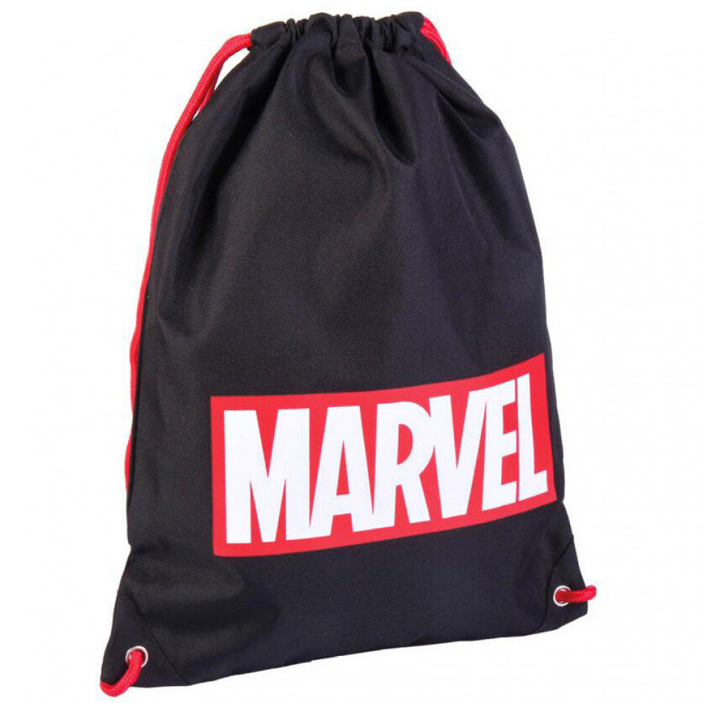 CERDÁ LIFE'S LITTLE MOMENTS Unisex dziecięce sznurki Marvel oficjalny licencjonowany produkt plecak, czarny, mały, czarny, S