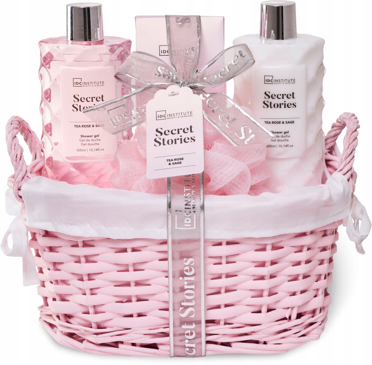 IDC Institute, Zestaw kosmetyków do pielęgnacji ciała i kąpieli, 4 szt.