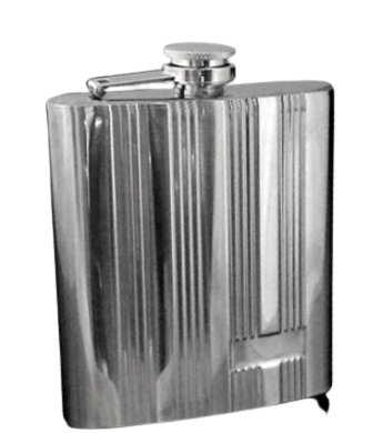 Piersiówka Ze Stali Nierdzewnej Paski/ Gentelo