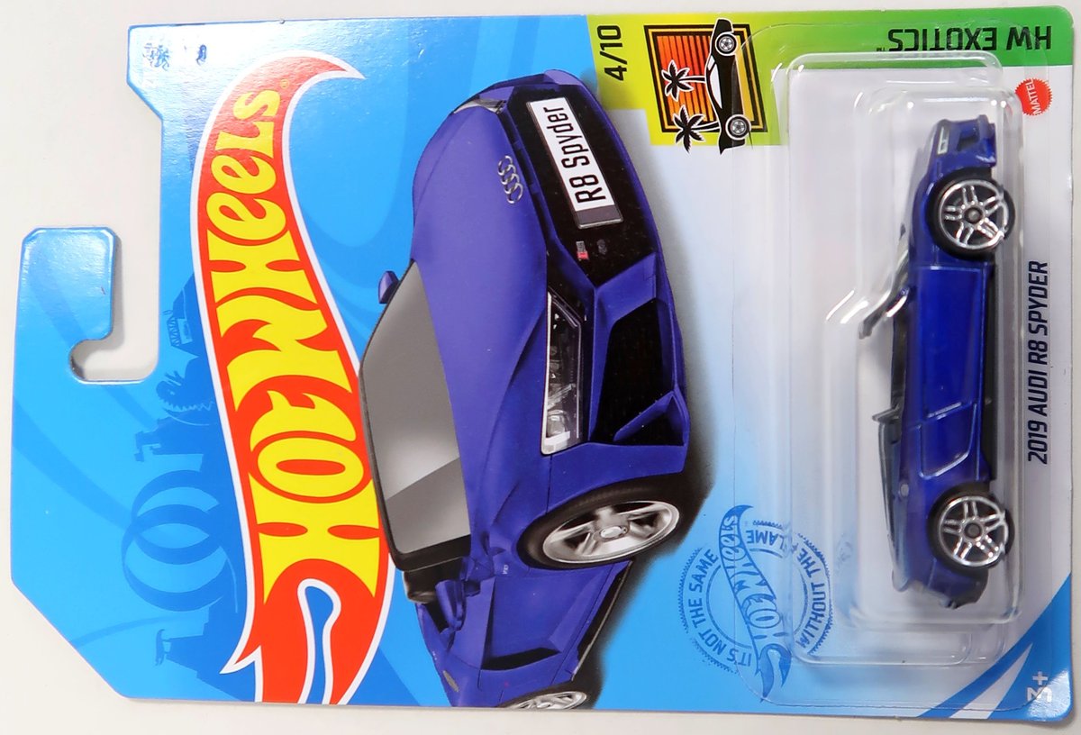 HOT WHEELS 2019 AUDI R8 SPYDER HW EXOTIC