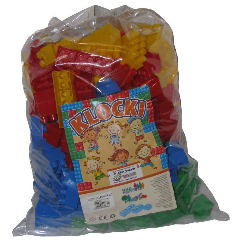 Polskie Klocki Konstrukcyjne 100 Elementów